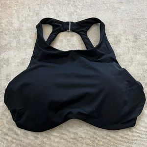 Athleta Bathing Suit Top- Black 34 D/DD
